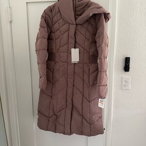 Cole Haan Mauve Puffer Jacket with Hood